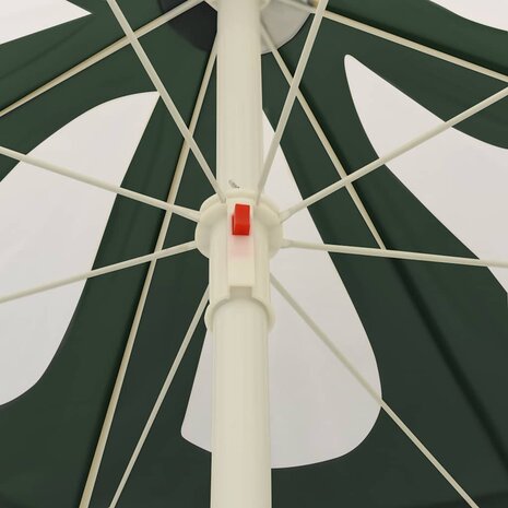 Strandparasol 240 cm groen 5