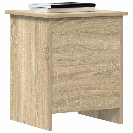 Opbergkist met opslag Sonoma Eiken 40 x 40 x 50 cm Bewerkt hout 2