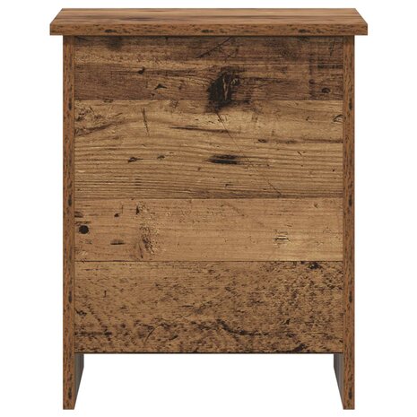 Opbergkist met opslag Oud hout 40 x 40 x 50 cm Bewerkt hout 6