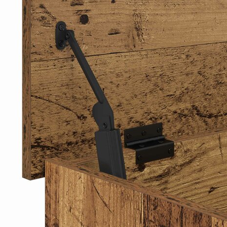 Opbergkist met opslag Oud hout 40 x 40 x 50 cm Bewerkt hout 8