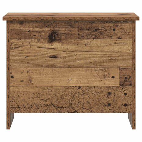 Opbergkist met opslag Oud hout 60 x 40 x 50 cm Bewerkt hout 6