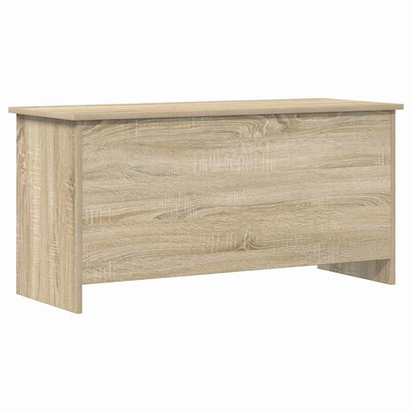 Opbergkist Sonoma Eiken 100 x 40 x 50 cm Bewerkt hout 2