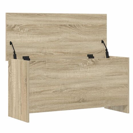Opbergkist Sonoma Eiken 100 x 40 x 50 cm Bewerkt hout 5