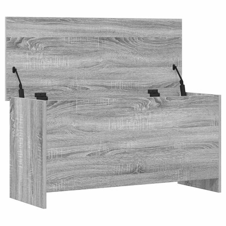 Opbergkist Grijs Sonoma 100 x 40 x 50 cm Bewerkt hout 5