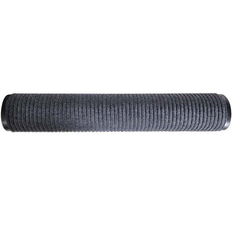 Deurmat 90x60 cm PVC grijs 4