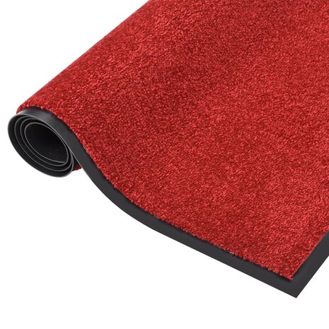 Deurmat 40x60 cm rood 4