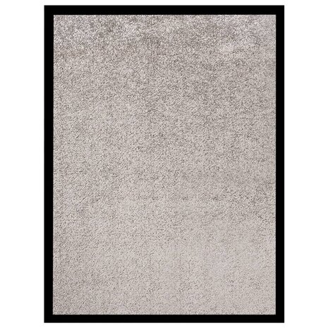 Deurmat 40x60 cm grijs 1