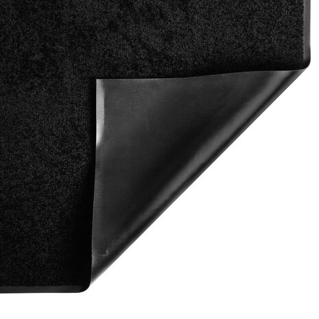 Deurmat 60x80 cm zwart 3