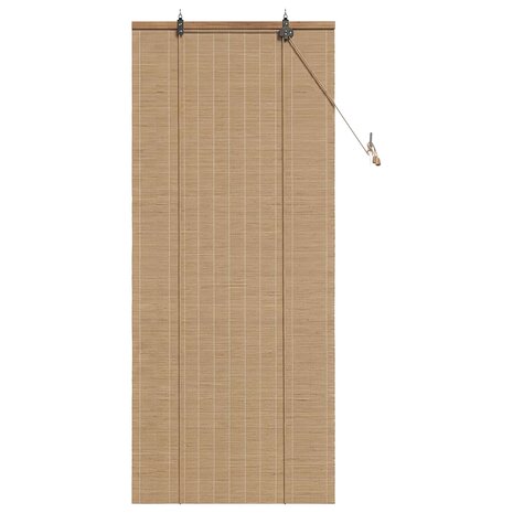 Rolgordijn Bruin 50x160 cm Bamboe 3