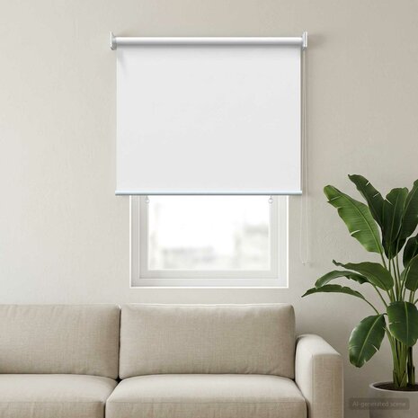 Buitenrolgordijn UV-bescherming Wit 60x140 cm (B x H) 3