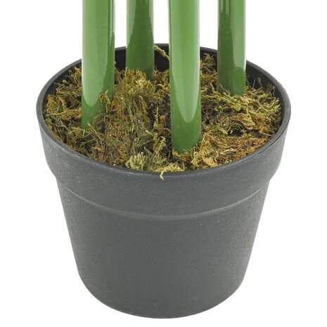 Kunstplant bamboe 384 bladeren 120 cm groen 3