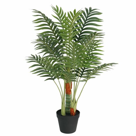Kunstpalmboom met 3 stammen 85 cm polypropeen groen 1