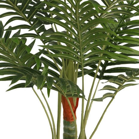 Kunstpalmboom met 3 stammen 85 cm polypropeen groen 4