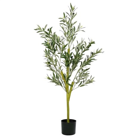 Kunstolijfboom 450 blaadjes 120 cm groen 1