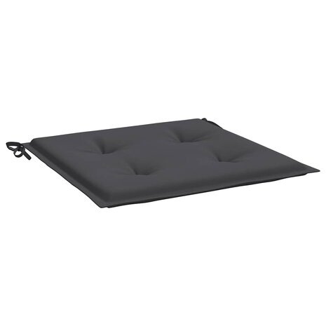 Tuinstoelkussens 6 st 40x40x4 cm oxford stof antracietkleurig 5