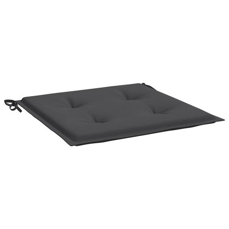 Tuinstoelkussens 6 st 50x50x4 cm oxford stof antracietkleurig 5