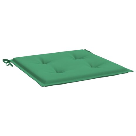 Tuinstoelkussens 6 st 50x50x4 cm oxford stof groen 5