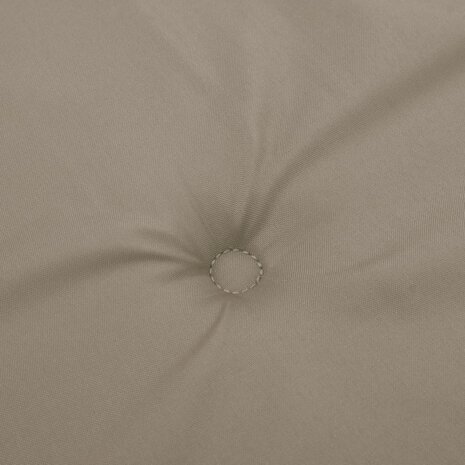Tuinstoelkussens 4 st hoge rug120x50x3 cm stof taupe 8