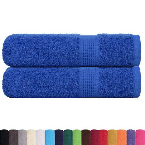 Handdoeken FROGN 2 st 50x100 cm 360 g/m&sup2; blauw 2