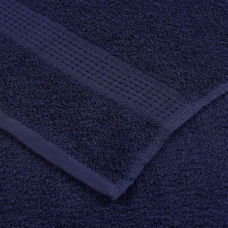 Douchehanddoeken FROGN 2 st 70x140 cm 360 g/m&sup2; marineblauw 6