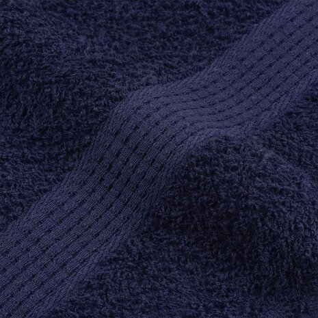 Douchehanddoeken FROGN 2 st 70x140 cm 360 g/m&sup2; marineblauw 7