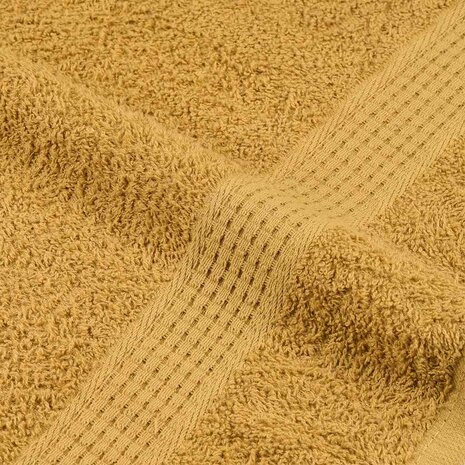 Handdoeken FROGN 10 st 50x100 cm 360 g/m&sup2; goud 7