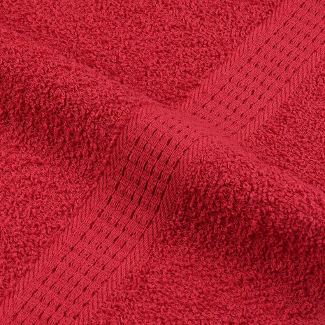 Handdoeken FROGN 2 st 50x100 cm 360 g/m&sup2; rood 7