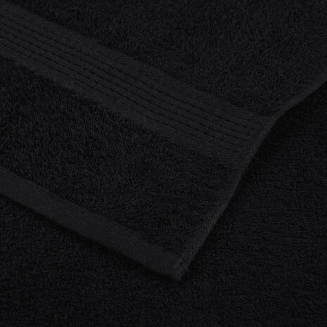 Handdoeken FROGN 2 st 50x100 cm 360 g/m&sup2; zwart 6