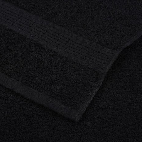 Douchehanddoeken FROGN 2 st 70x140 cm 360 g/m&sup2; zwart 6