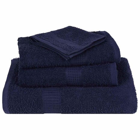 8-delige Handdoekenset FROGN 360 g/m&sup2; marineblauw 4