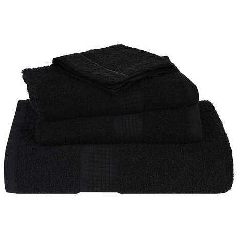 12-delige Handdoekenset FROGN 360 g/m&sup2; zwart 4