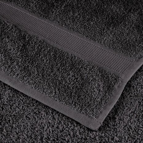 Handdoeken SOLUND 10 st 600 g/m&sup2; 100x150 cm antracietkleur 6