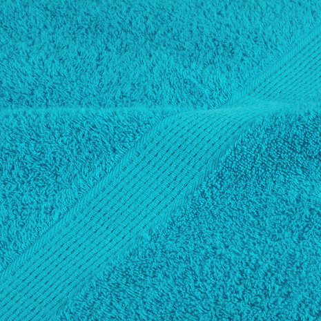 Handdoeken SOLUND 10 st 600 g/m&sup2; 50x100 cm turquoise 7
