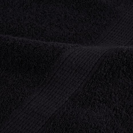 6-delige Handdoekenset SOLUND 600 g/m&sup2; zwart 6