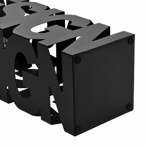 Paraplustandaard design staal zwart  3