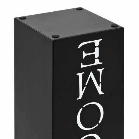 Paraplustandaard Welcome staal zwart  5