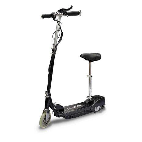 Step elektrisch met zitje 120 W zwart 1