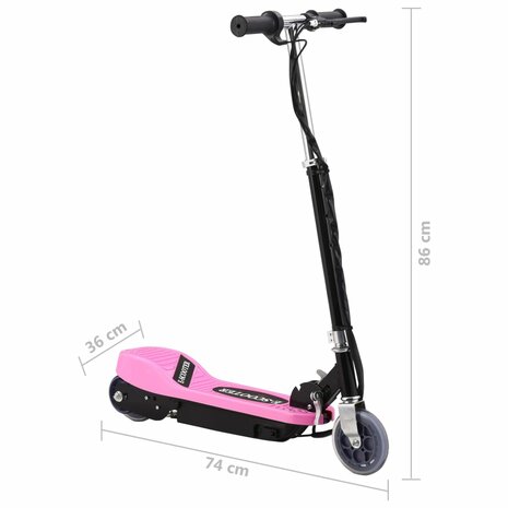 Step elektrisch 120 W roze 9