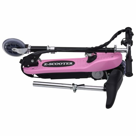 Step elektrisch met zitje 120 W roze 5