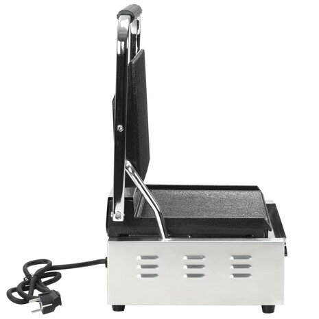 Panini grill gegroefd 2200 W 43x30,5x20 cm 5