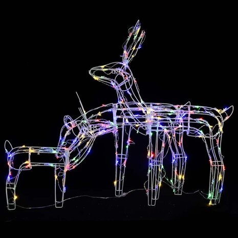 3-delige Kerstverlichting rendieren 229 LED's 3