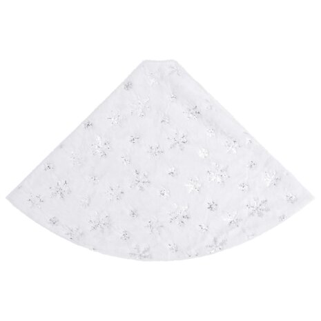 Luxe Kerstboomrok Wit 150 cm Imitatiebont 4