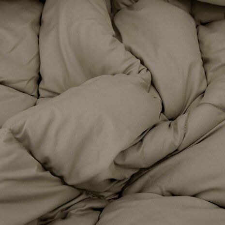 Winter Dekbed Lichtgrijs en Antraciet 135 x 220 cm Microfiber 8