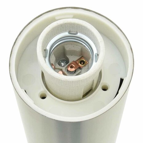 Bolderverlichting met stopcontact 3 stuks 80 cm roestvrij staal IP44 9