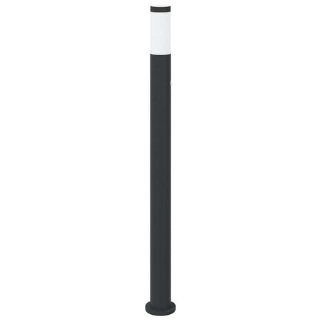 Bolderverlichting met sensor 110 cm roestvrij staal IP44 4