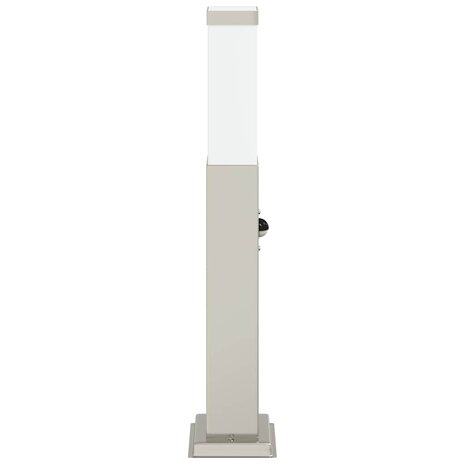 Bolderverlichting met sensor 50 cm RVS IP44 4