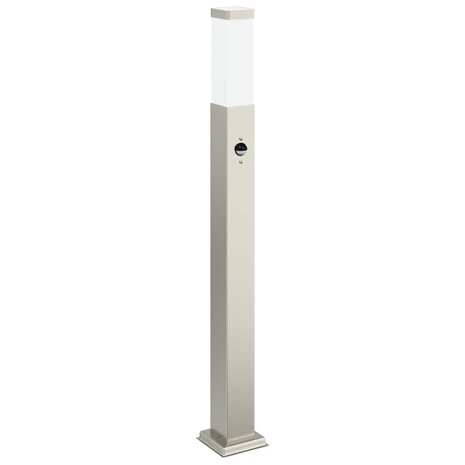 Bolderverlichting met sensor 80 cm RVS IP44 2
