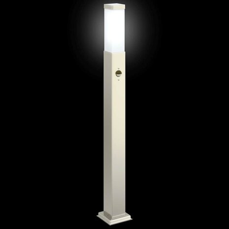 Bolderverlichting met sensor 80 cm RVS IP44 6