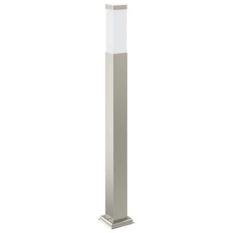 Bolderarmatuur met sensor en stopcontact 80 cm roestvrij staal IP44 5