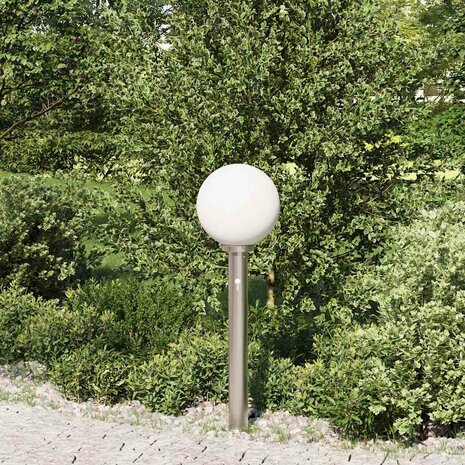 Bolderverlichting met sensor 80 cm RVS IP44 3